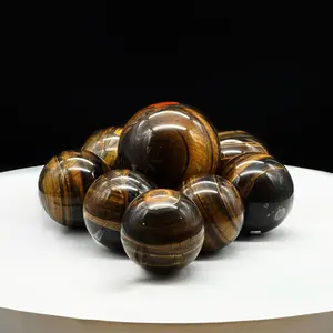 15) Tiger's Eye Crystals - Natural Stones, Intuitively Chosen | Crescent Cast