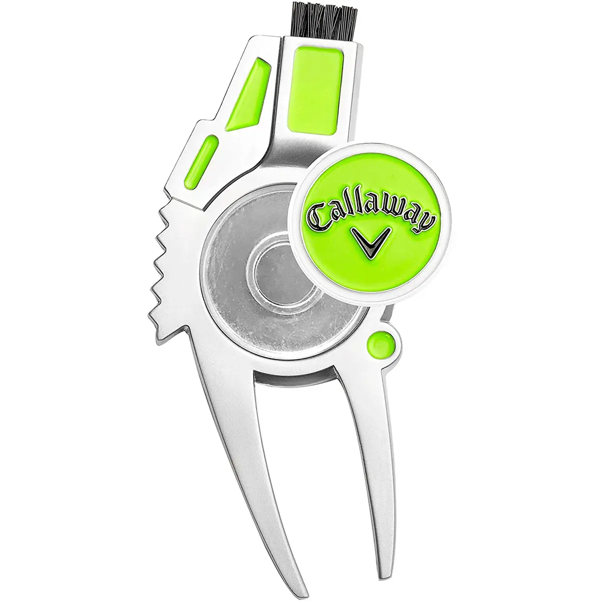 Callaway 4-in-1 Divot Repair Tool, Compact Bag-Friendly Golf Equipment for Course Cleanup, Functional Accessory, Multi-Tool