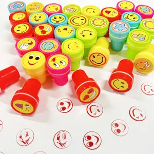 10/20pcs Happy Smiley Face Stamps 10 random/20 fun happy smiley face stamps Birthday gifts, reward stamps, party favour fillers, mood-lifting stamps and self-inking stamps, Craft Kits