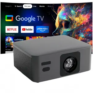 B1 Smart Projector, 1080P HD, Auto Focus, Dual Band WiFi, Portable Home Use, Ideal for Renters, Movie Lovers, Private Cinema Setup, Home Video Projector