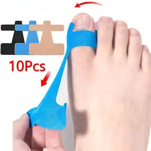 New10PCS Bunion Corrector & Pain Relief Kinesiology Athletic Tape For Bunions & Turf Toe,Big Toe Spacer/Separator/Straightener Tape