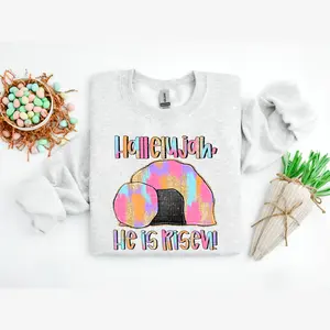 Hallelujah He is Risen Gildan® Heavy Blend™ Crewneck Sweatshirt