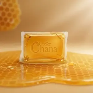 Natural Honey Bar Soap - Gentle Cleansing Bar for Daily Use