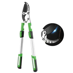 Garden Scissors 28-inch Non-Stick Sharp Edge Steel Blades Manual Hedge Shears for Shaping Boxwood Tall Bushes & Pruning Shrubs Durable Reliable Easy to Use