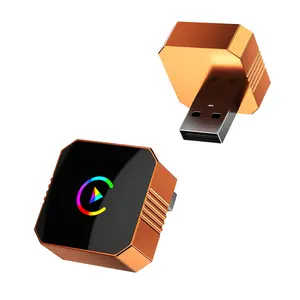 2026 Upgraded Wireless Carplay Adapter Mini Size USB Type C Plug and Play for iOS Android 10+ Devices Compact Versatile Car Connectivity Solution