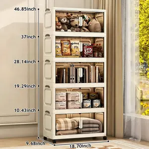 Bedroom Storage for messy home,Original:Bedroom storage,Plastic Storage Cabinet, Multi-layer Drawer Organizer,Multi-layer Drawer Wheeled Stackable for Tidy Space,Storage cabinet, toolbox, organizing cabinet, storage unit