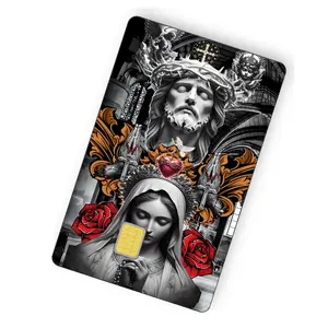 Religion Catolico Card Skin Decal Sticker St Judas Virgin Mary Christian