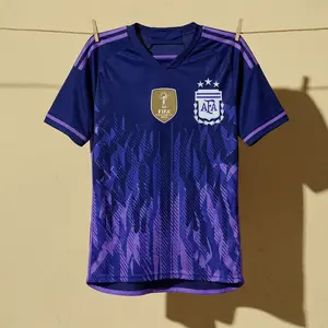 2026 Away Argentina National Soccer Team Style Jersey Home Ver 2 Shirt, Patriotic Football Jersey, All Over Print Unisex Soccer Jersey, Sports Fan Apparel Top