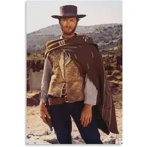 Clint Eastwood Western Movies  Art Poster