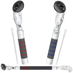 4-in-1 Gorilla Tag Long Arms for Meta Quest 3S/Oculus Quest 3/2/Pro/Rift S Controller,