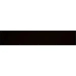 212 MAIN Dark Bronze Aluminum Magnet Kick Plate, Self-Adhesive Mount, Aluminum Base, 6 in. x 30 in. for Window Frames, Door Frames (Self-Adhesive Kick Plates)