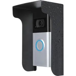 Metal Doorbell Cover Compatible with Ring/Blink/ Nest/Arlo/Eufy/AOSU Doorbell, myQ  Garage Door Video Keypad Protector, Access Control Keypad Cover, Weatherproof Doorbell Cover, Anti Glare