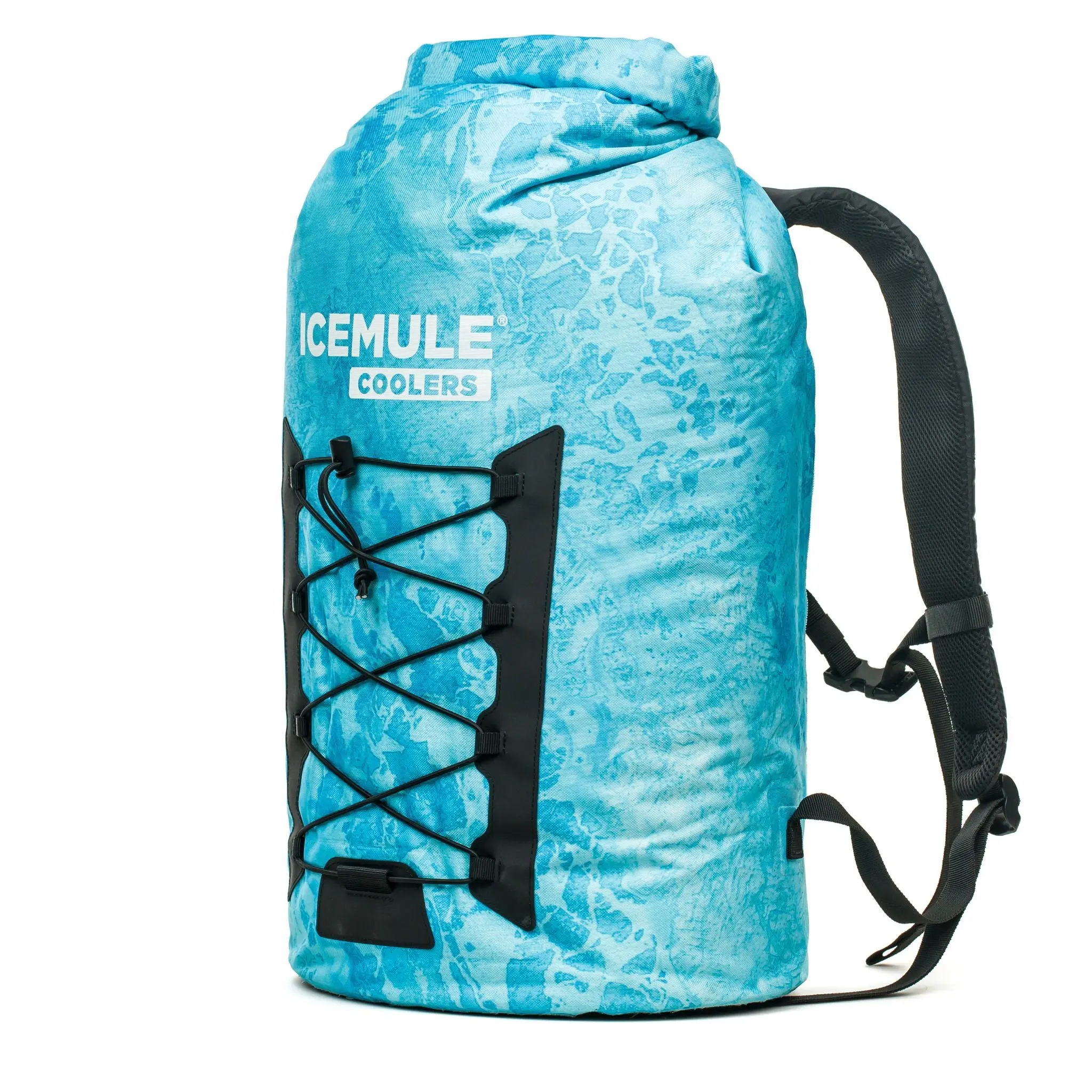 ICEMULE Pro 33L Cooler - 24+ Hours Ice Retention, Waterproof Canvas Material, Bungee Loops, Floats, No Sweat, Carry-On or Checked Bag