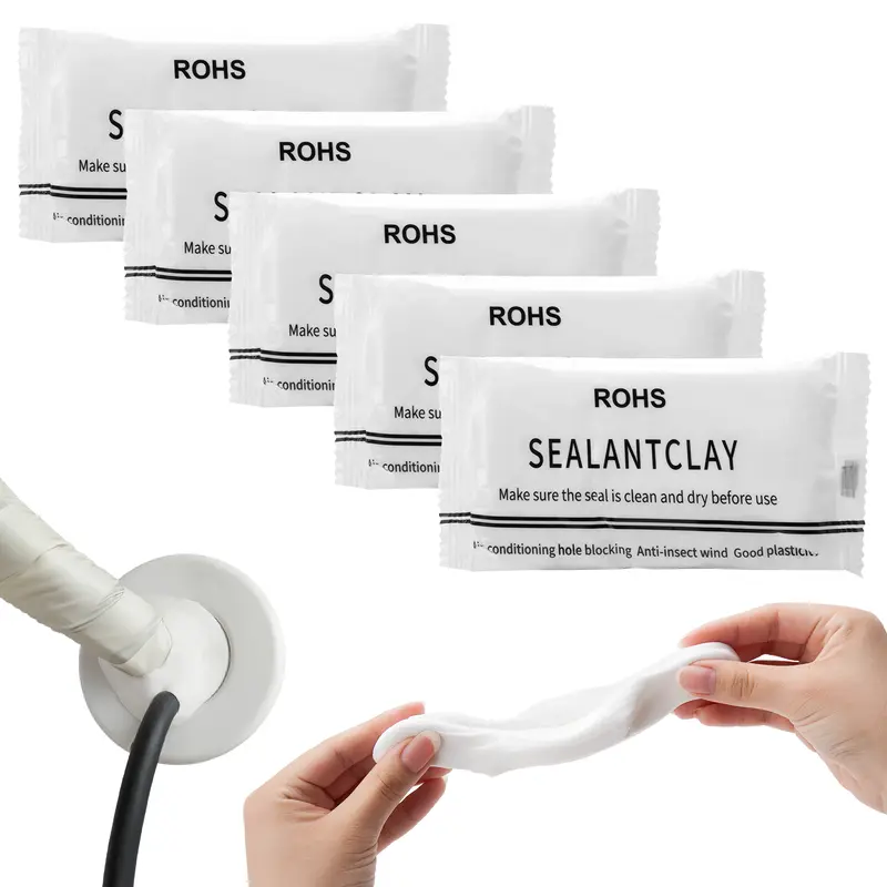 5PCS Wall Hole Repair Kit – Waterproof Sealant Mastic Putty for Quick Fix, Air Conditioning & Drain Holes, Durable, Easy-to-Apply Mending Mud for Home Repair, Wall Crack Filling & Leak Sealing