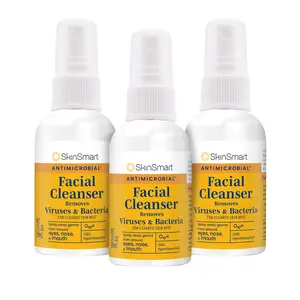 SkinSmart Antimicrobial Facial Cleanser Removes Viruses & Bacteria