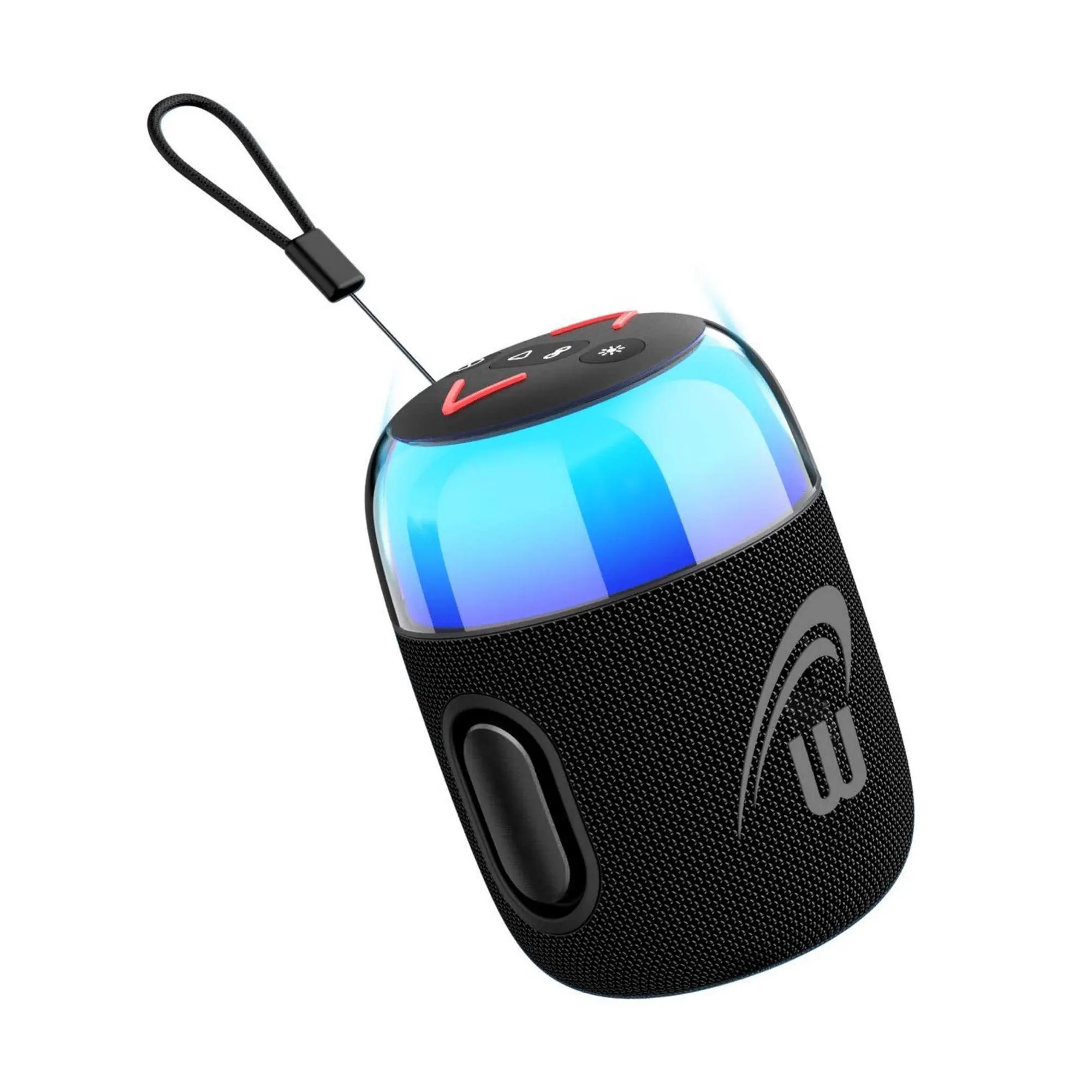 WorryFree Gadgets 10W Mini Portable Speaker w/RGB Lights WorryFree Gadgets 10W Mini Portable Speaker w/RGB Lights