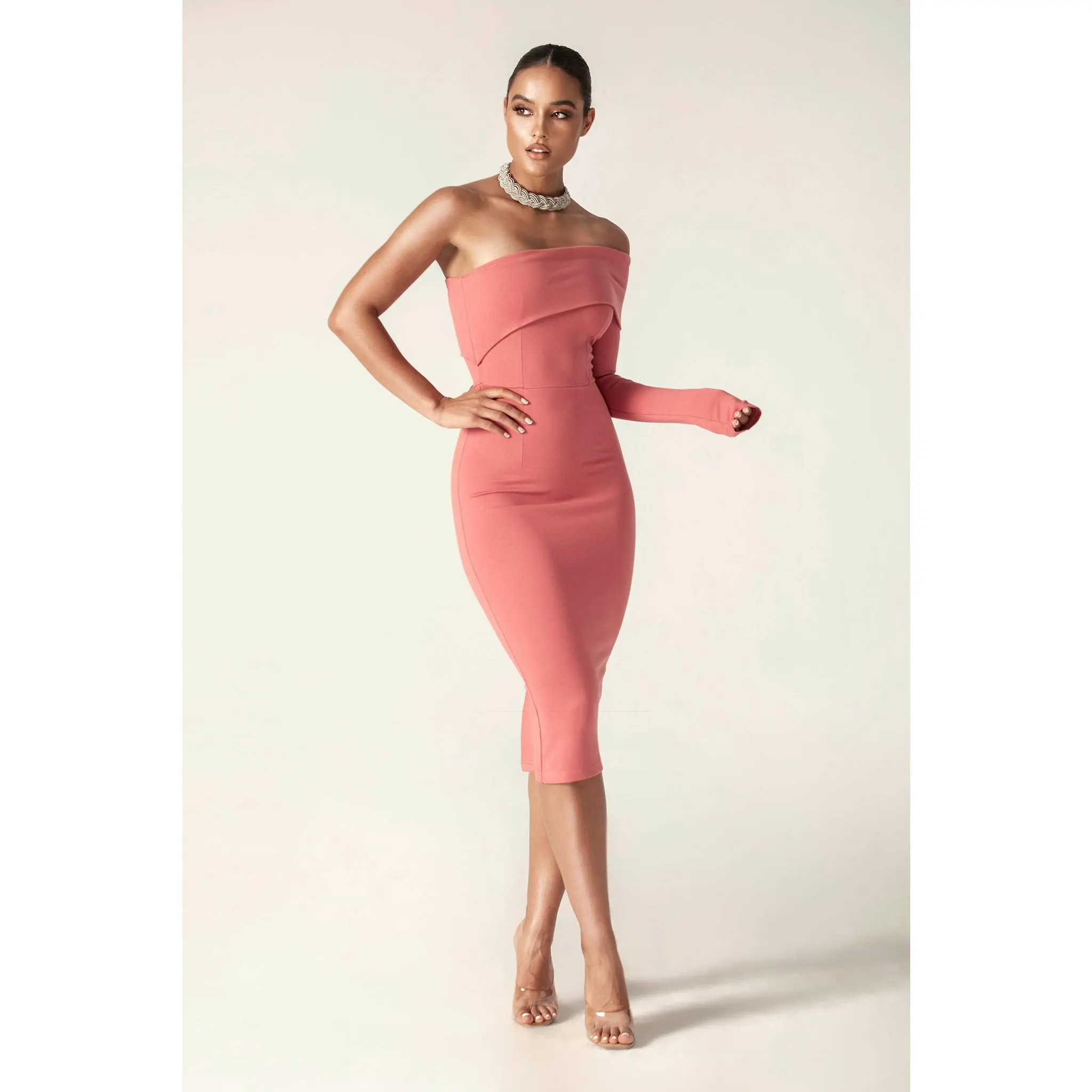 Rita One Shoulder Dress - Dusty Pink - Women's Midi Bodycon Dress with Stretchy Fit - Elegant Stylish Outfit for Cocktail Party, Evening & Formal Wear - Womenswear Fashion - TikTok Shop Rita One Shoulder Dress - Dusty Pink - Women's Midi Bodycon Dress with Stretchy Fit - Elegant Stylish Outfit for Cocktail Party, Evening & Formal Wear - Womenswear Fashion - TikTok Shop