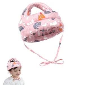 Baby Safety Collision Helmet, Adjustable Protective Head Cover, Washable Soft Cushion hat,Safe and Breathable, Unisex