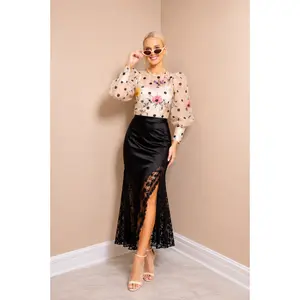 Garden Party Polka Dot Blouse