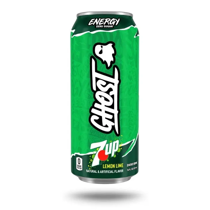 Ghost Energy 4pks Blue Raspberry Flavor Zero Sugar Sport Beverage Drink Energy Drink