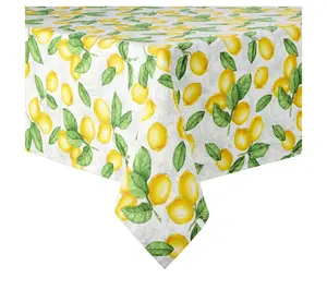 Martha Stewart Lots of Lemons 60"x120" Tablecloth
