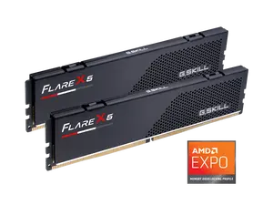 G.SKILL Flare X5 32GB (2 x 16GB) 288-Pin PC RAM DDR5 6000 (PC5 48000) Desktop Memory Model F5-6000J3038F16GX2-FX5