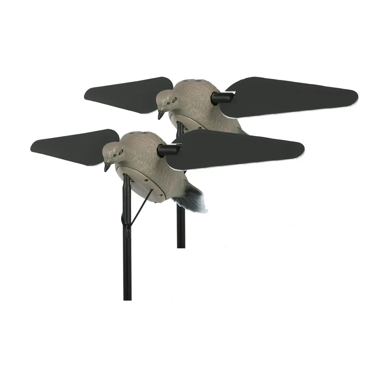 Lucky Duck Lucky Dove HD Spinning Wing Dove Decoys, 2 Pack