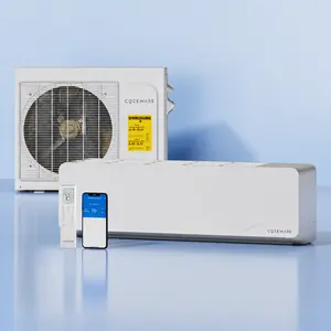 【Two packages】Cozeware mini split air conditioner 9k/12K/18K/24KBTU 115V/230V 18/20/21 SEER2 mini split AC Heating System WiFi Alexa Inverter Cools Up to 750 Sq Ft All-Season ComfortCool Energy Efficient Quiet 5-in-1 Versatile System Wifi Aircon
