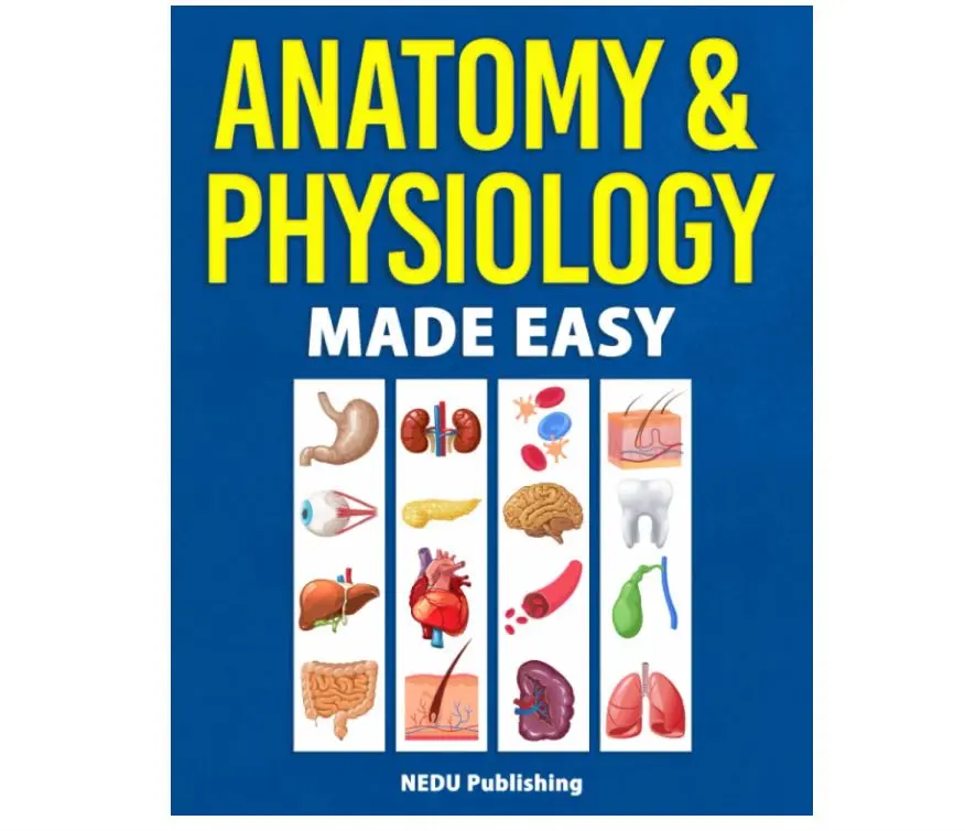 Anatomy & Physiology Made Easy: An Illustrated Study Guide for Students To Easily Learn Anatomy and Physiology