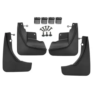 Mud Flaps Splash Guard No-Drill Mudguards Wheels Protection Set Fit for Jeep Grand Cherokee with Hardware Pack of 16