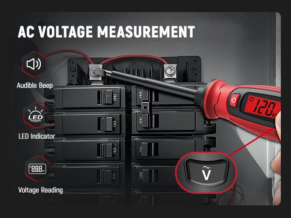 KAIWEETS Voltage Tester with Screwdriver, NCV Function, AC 3V-500V With LCD Alert Display, Live Wire Test, Wire Breakpoint Finder, Audible Alarm, Portable Electrical CircuitDetector Tool for Home & Pro Use, For DIY enthusiasts KAIWEETS Voltage Tester with Screwdriver, NCV Function, AC 3V-500V With LCD Alert Display, Live Wire Test, Wire Breakpoint Finder, Audible Alarm, Portable Electrical CircuitDetector Tool for Home & Pro Use, For DIY enthusiasts