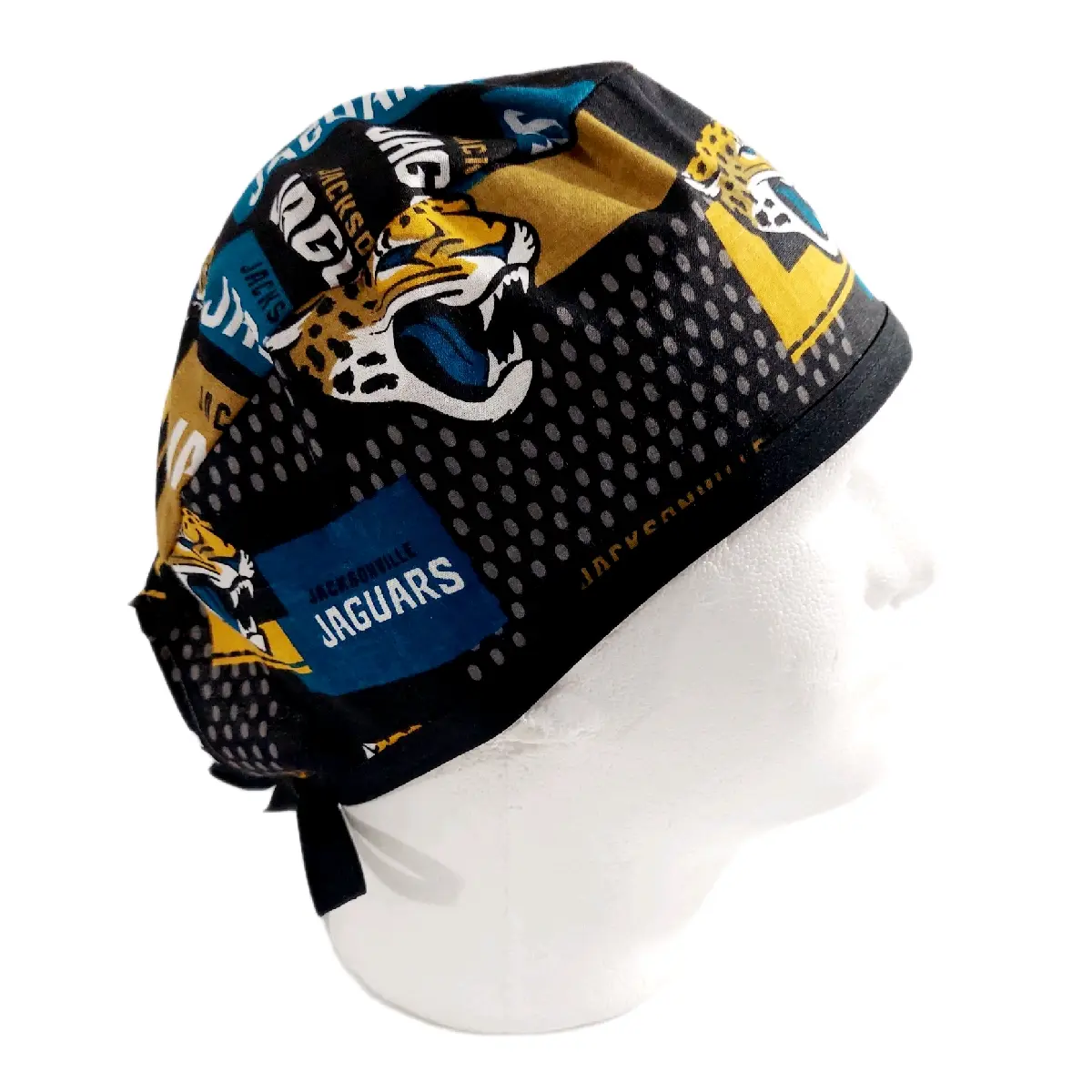 Jacksonville Scrub Cap for Men and Women, Skull Cap and Chemo Hat
