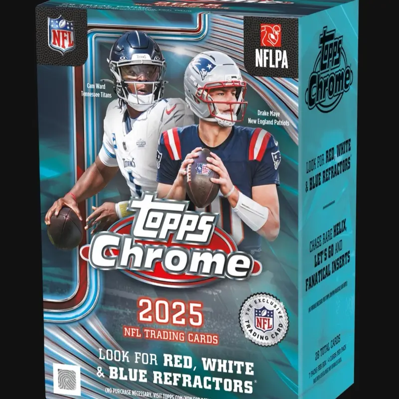 Break#270 (5X) NFL 2025 Topps Chrome Blaster
