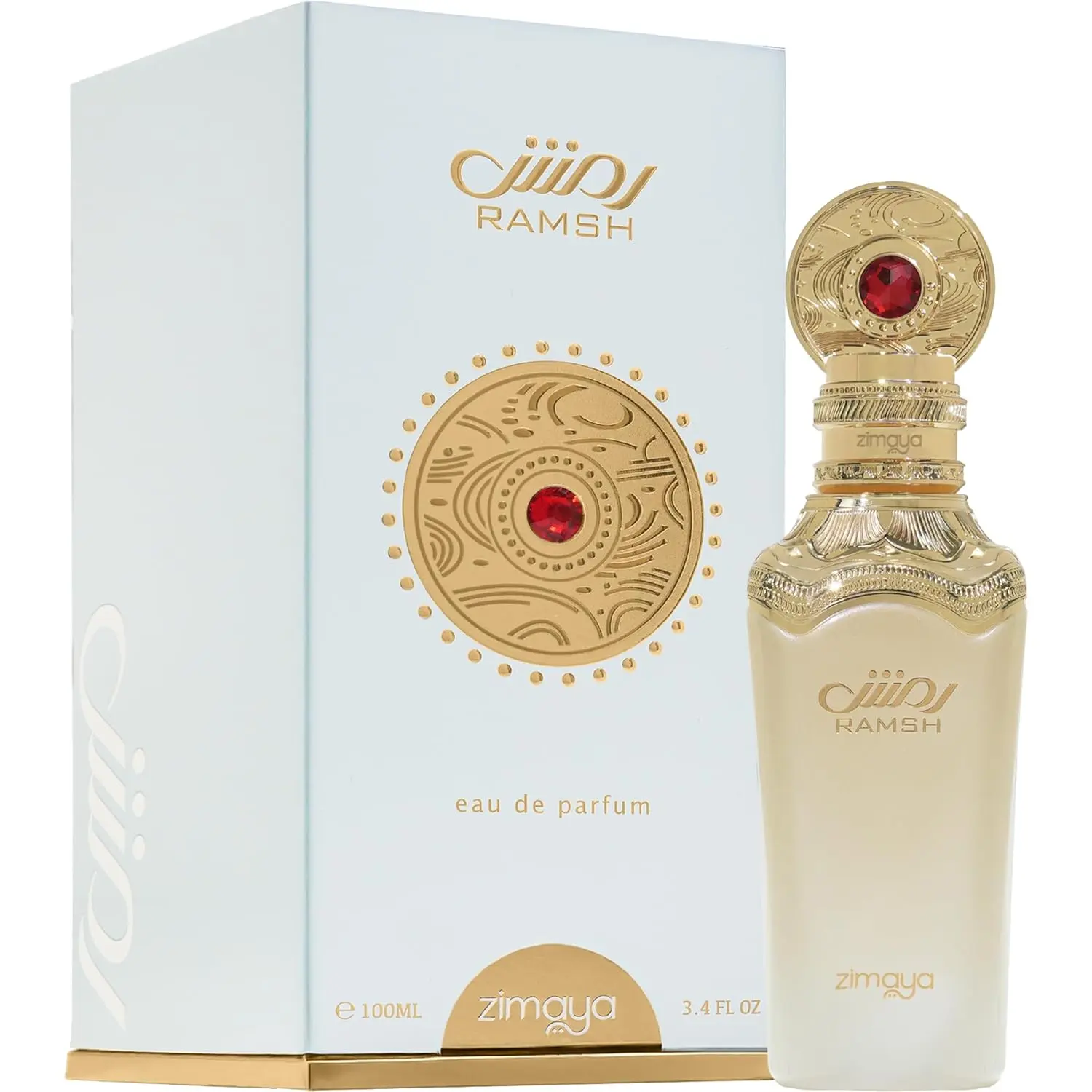 Zimaya Ramsh Diva for Women Eau de Parfum Spray, 3.4 Ounce Perfume Fragrance Floral Sweet
