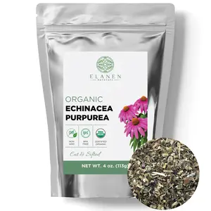 Echinacea Purpurea, USDA Certified Organic, Cut & Sifted