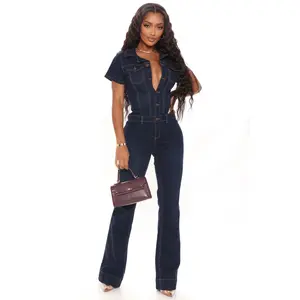 Day Dreaming Denim Jumpsuit - Denim