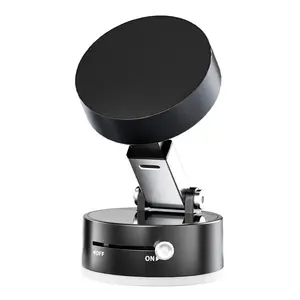 IMOLI Vacuum Phone Mount—an upgraded, multifunctional vacuum-suction phone holder. This portable, hands-free car mount features a dual-row array of powerful N52 magnets, is suitable for smooth surfaces, and boasts a compact, lightweight design.