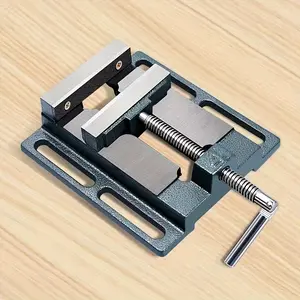 Compact Versatile Flat-Jaw Bench Woodworking Vise, Woodworking Clamping Tools, Bench Fixture Accessories, Hardware, Compact Design, Versatile Application, Secure Holding, Easy Operation, Precise Positioning