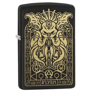 Zippo Manufacturing  2019N Monster Design Lighter - Black Matte