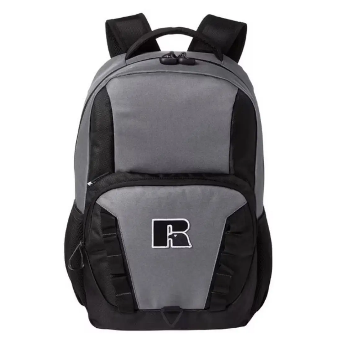 Russell Athletic Breakaway Laptop Backpack Grey GR98 UB83UEA, Multi-Compartment Backpack with Dedicated Laptop Storage, Adjustable Shoulder Straps and Top Carry Handle, Spacious Everyday Carry for School, Work, Travel and Daily Essentials