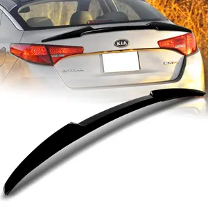 ABS Rear Trunk Lid Duckbill Spoiler Wing V-Style For 2011 - 2013 Kia Optima