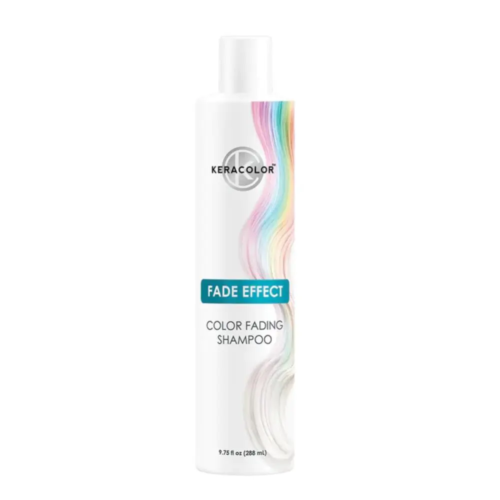 Keracolor Fade Effect Purifying Shampoo, Direct Dye Color Remover with Vitamin C & Water, Sulfate-Free for Unisex Hair, 9.75oz, Dyed Hair, Fragranced, Direct Dye Pigments