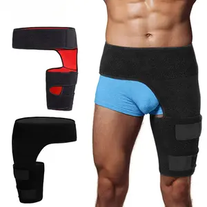 Hip Support Brace for Hip Pain, Compression Wrap for Groin, Thigh Hamstring, Pulled Muscle Injury,Arthritis Sciatica Pain Relief wrist wrist wrap Sponge Sports Knee copper ankle men circulation-best winter Health and Fitness Ring smart versa gripp