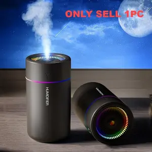 Colorful USB Humidifier with Aroma Diffuser, 280ML Capacity, Ideal for Bedroom, Car, Home, Dormitory, Powered by USB Power Supply, Car Aromatherapy Diffuser, Car Aromatherapy Machine, Car Air Diffuser, Car Interior Diffusers