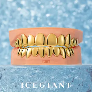 Custom Polished Gold Grillz