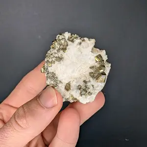 pyrite inflorescent calcite