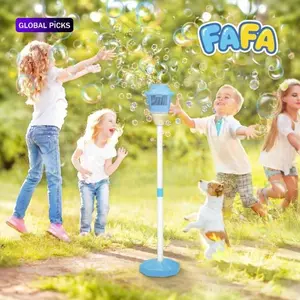 Automatic Handheld Bubble Machine for Kids, Bubble Maker Spring Summer Toys with Lights, Outdoor Rechargeable Blower Best Easter Gift for Children #GLOBAL PICKS