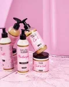 Curly Combo Kit – Organic Leave-In Conditioner, Twist & Curl Cream, Curl Defining Gel for Type 2C–4C Hair Care