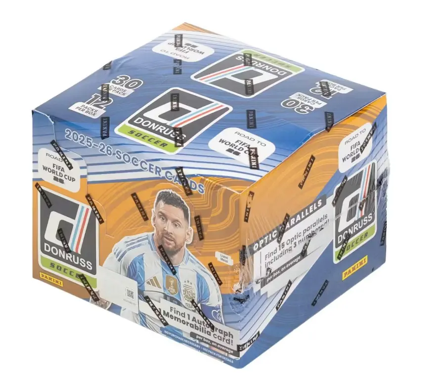 2025/26 Panini Donruss Road to FIFA World Cup Soccer Hobby Box