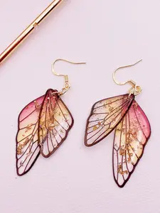Butterfly Wing Earrings with High End Unique Design Cicada Wing Studs Vintage Style Vintage Appeal
